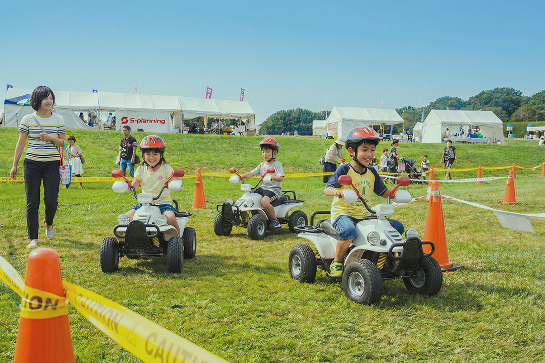 子ども向け乗り物体験イベント